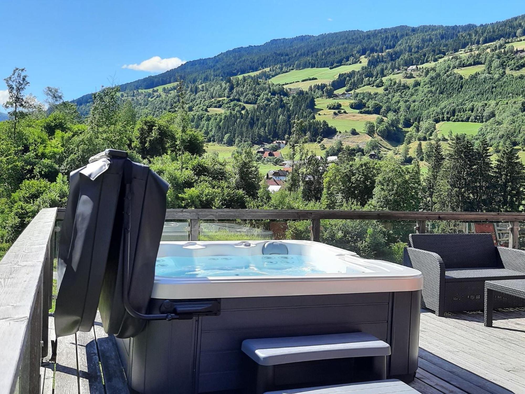 Chalet In St Georgen Ob Murau With Hot Tub Sankt Georgen ob Murau Buitenkant foto